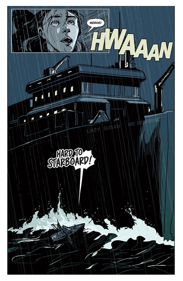 Interior preview page from BEHEMOTH #1 FRANK CVETKOVIC COVER