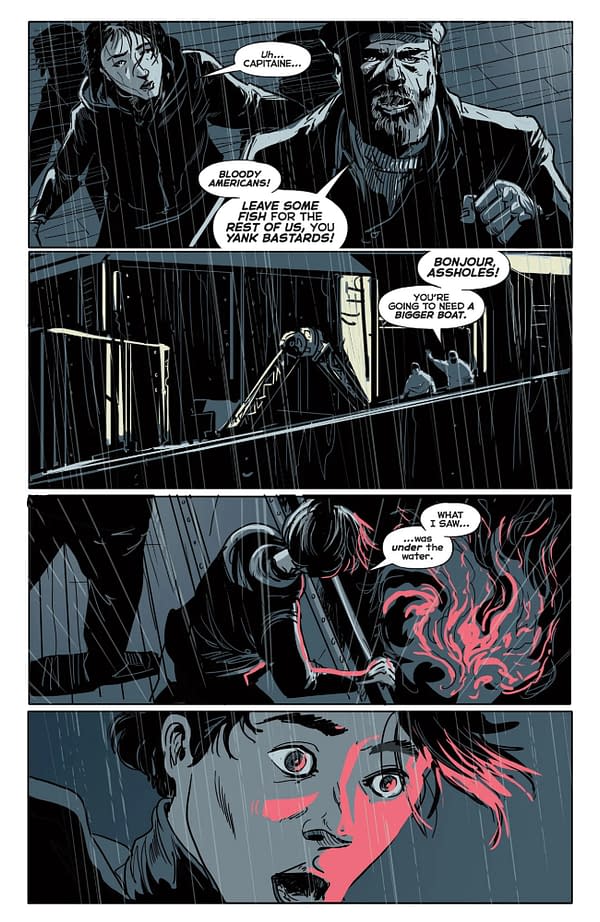 Interior preview page from BEHEMOTH #1 FRANK CVETKOVIC COVER