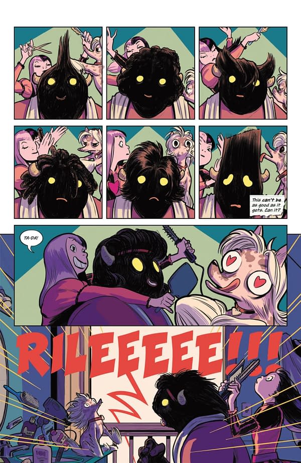 Interior preview page from FML #3 CLAYTON COWLES COVER