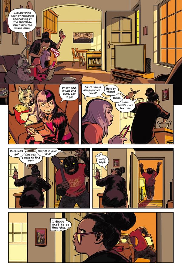 Interior preview page from FML #3 CLAYTON COWLES COVER