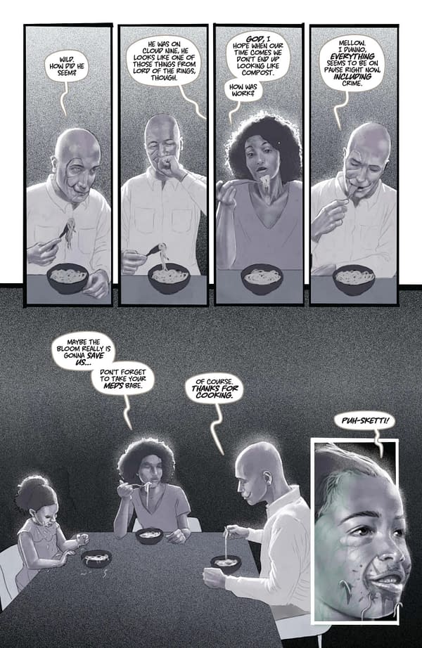 Interior preview page from In Bloom #2