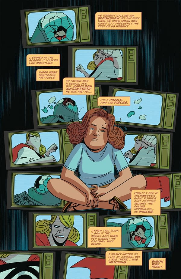 Interior preview page from MINOR THREATS: THE BROOD #2 SCOTT HEPBURN COVER