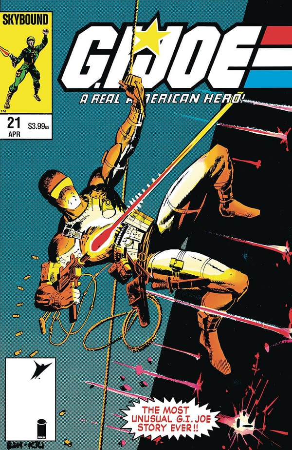 Cover image for GI JOE A REAL AMERICAN HERO (FACSIMILE) #21 CVR A