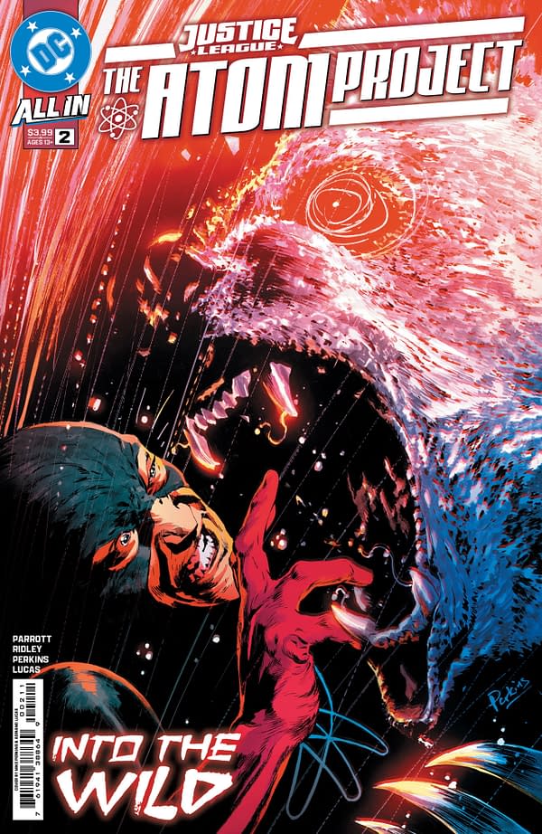 Cover image for Justice League: The Atom Project #2