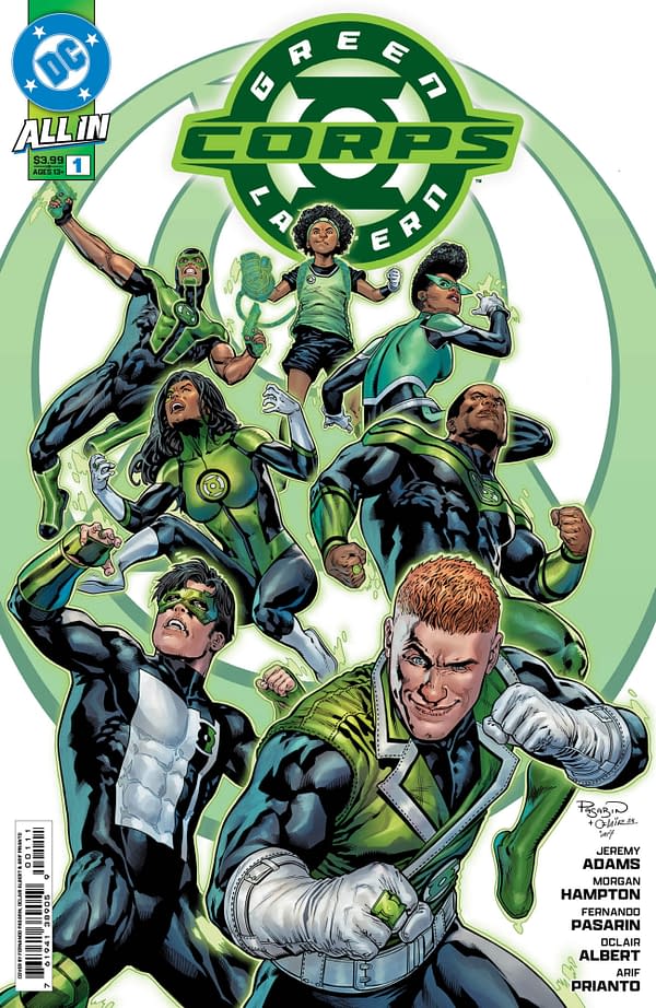 Cover image for Green Lantern Corps #1