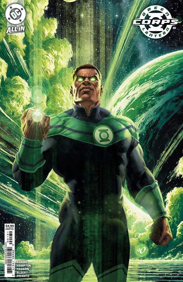 Cover image for Green Lantern Corps #1