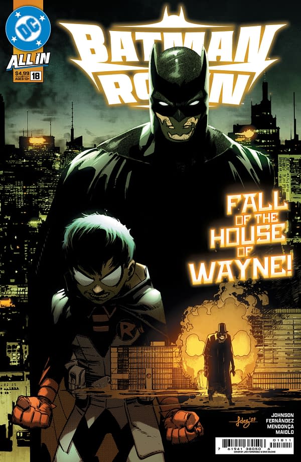 Cover image for Batman And Robin #18