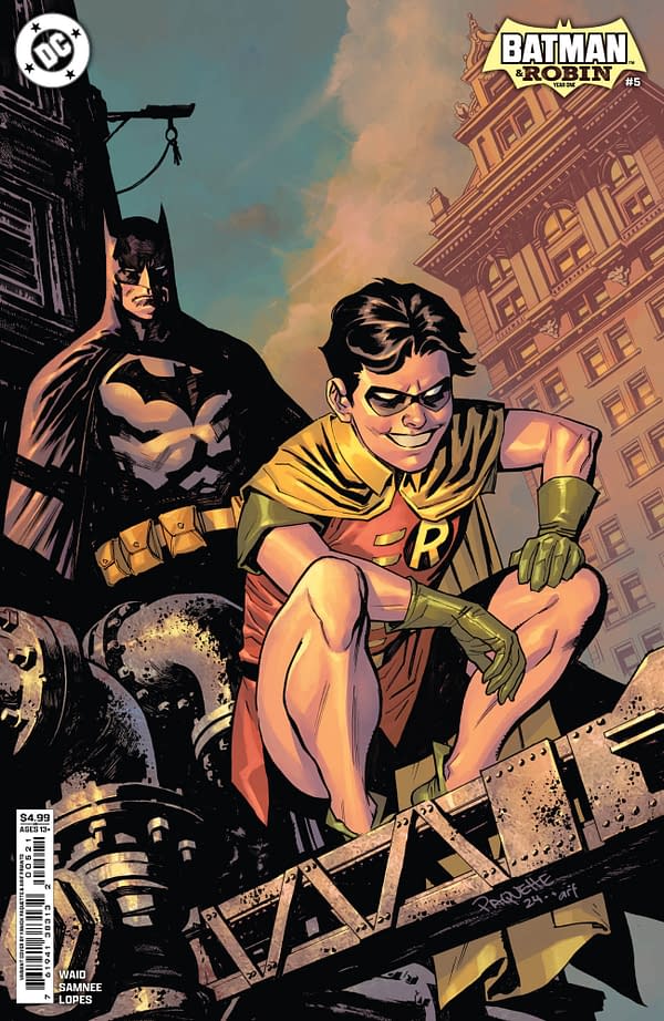 Cover image for Batman And Robin: Year One #5