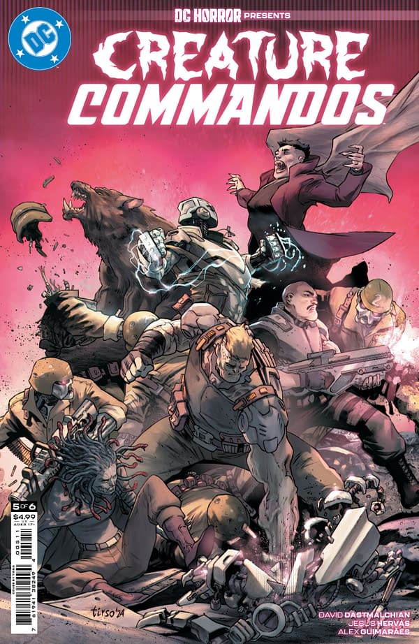 Cover image for Creature Commandos #5