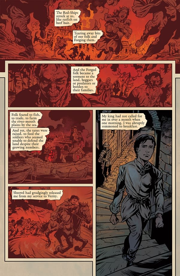 Interior preview page from ASSASSIN'S APPRENTICE III #3 JORDIE BELLAIRE COVER