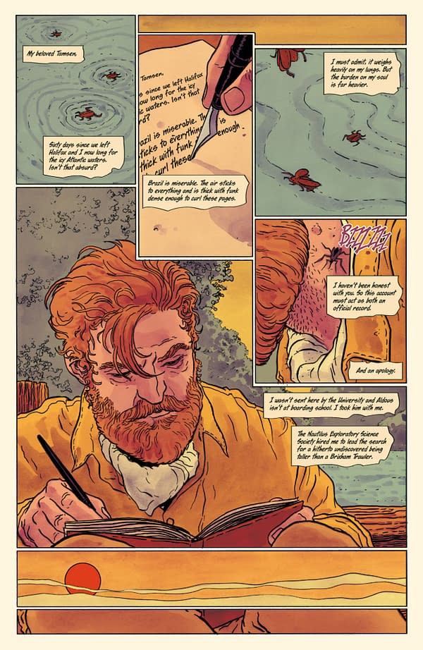 Interior preview page from INTO THE UNBEING: PART TWO #1 JIM CAMPBELL COVER