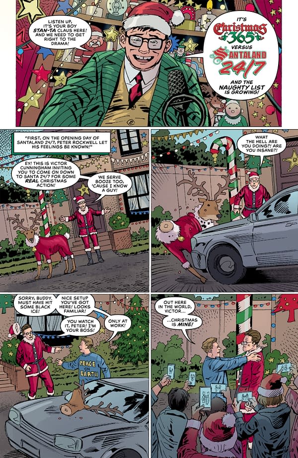 Interior preview page from CHRISTMAS 365 #3 BRAD SIMPSON COVER