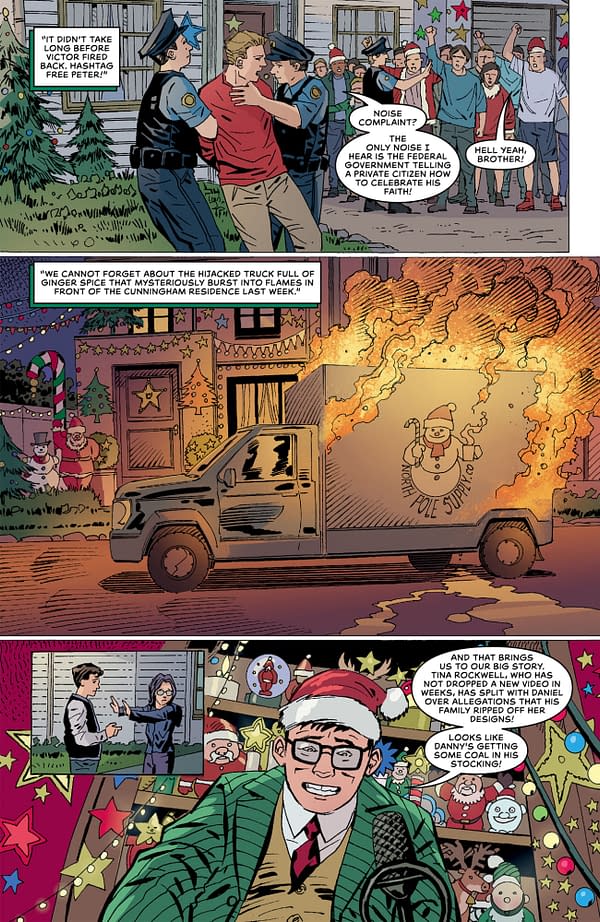 Interior preview page from CHRISTMAS 365 #3 BRAD SIMPSON COVER