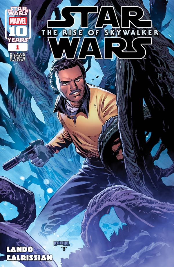 Cover image for STAR WARS: THE RISE OF SKYWALKER ADAPTATION #1 KEN LASHLEY BLACK HISTORY MONTH VARIANT