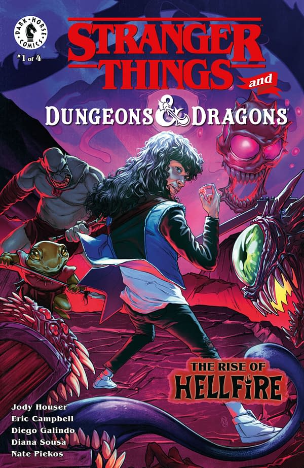 Cover image for Stranger Things and Dungeons & Dragons: The Rise of Hellfire #1 (CVR E) (Nimit Malavia)