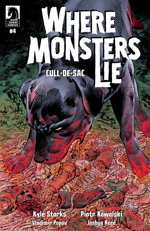 Cover image for WHERE MONSTERS LIE: CULL-DE-SAC #4 JOSH REED COVER