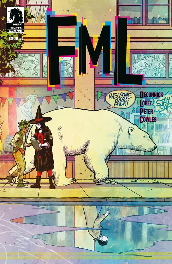 Cover image for FML #4 CLAYTON COWLES COVER