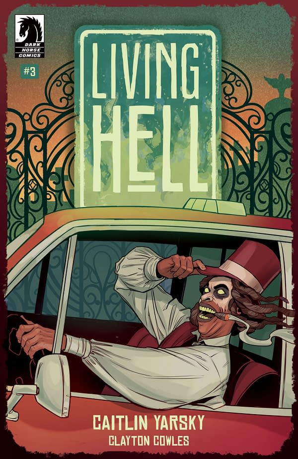 Cover image for LIVING HELL #3 CLAYTON COWLES COVER