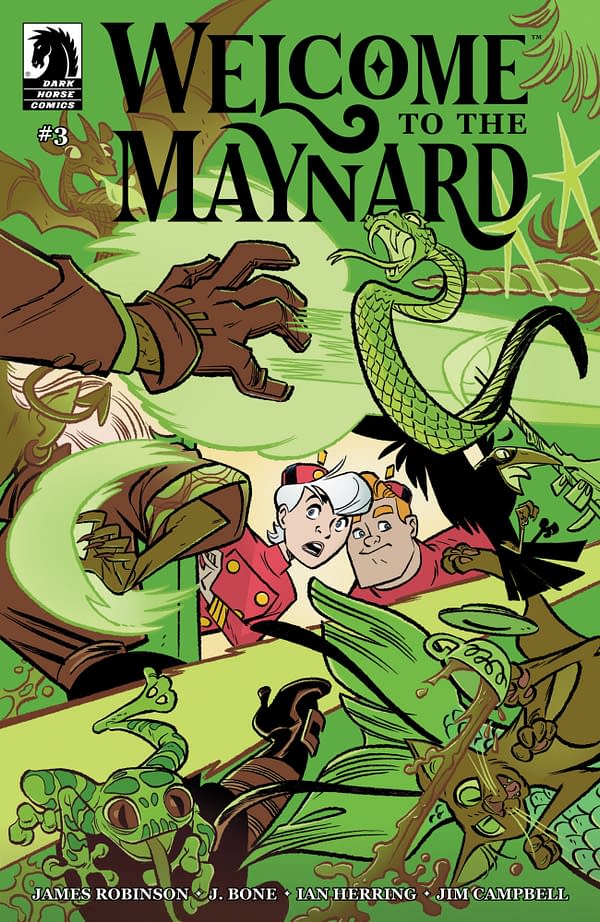 Cover image for WELCOME TO THE MAYNARD #3 JIM CAMPBELL COVER