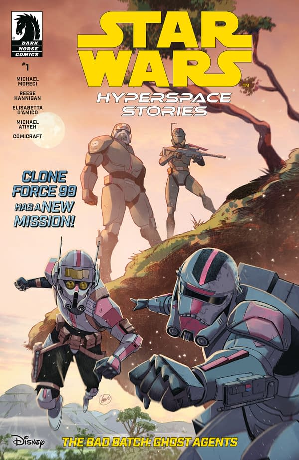 Cover image for Star Wars: Hyperspace Stories-The Bad Batch--Ghost Agents #1 (CVR B) (French Car lomagno)