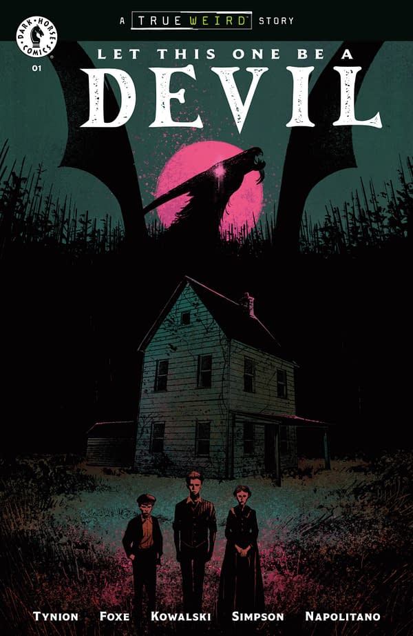 Cover image for LET THIS ONE BE A DEVIL #1 BRAD SIMPSON COVER