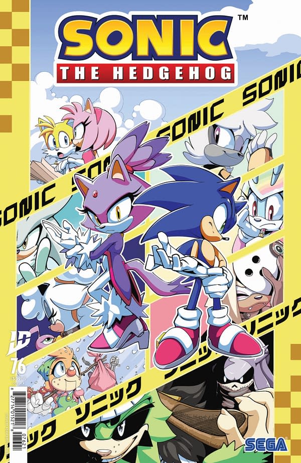 Cover image for Sonic the Hedgehog #76 Variant B (Thomas)