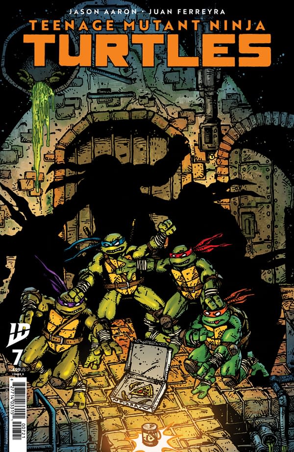 Cover image for Teenage Mutant Ninja Turtles #7 Variant B (Eastman)