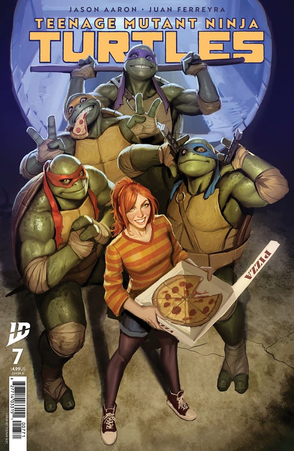 Cover image for Teenage Mutant Ninja Turtles #7 Variant D (Sejic)