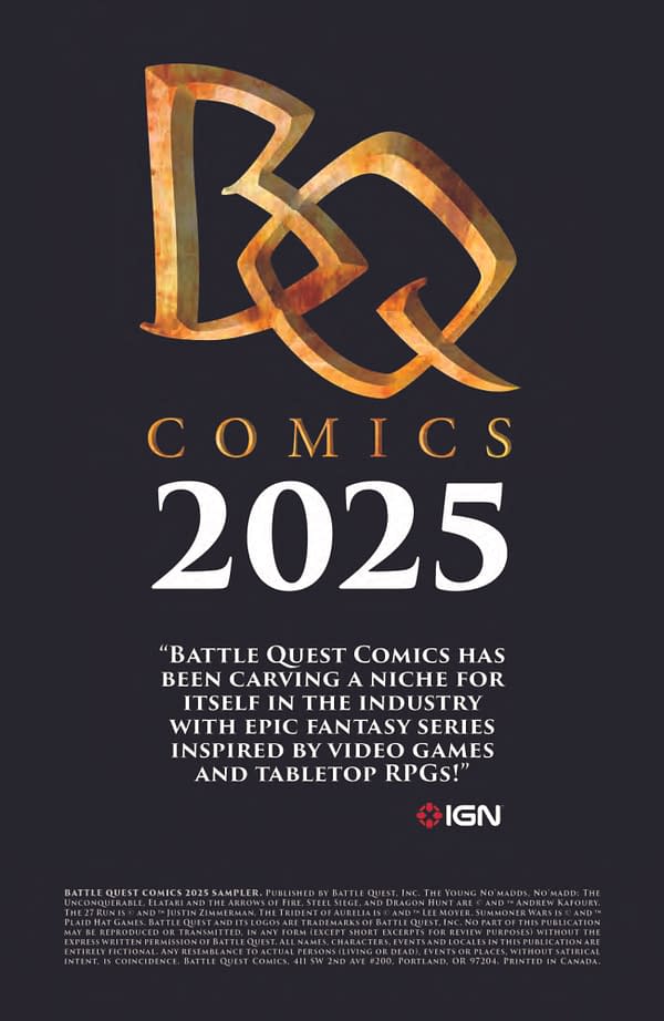 Battle Quest Comics
