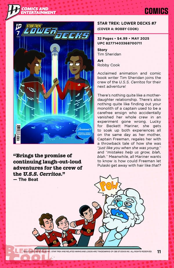 IDW May 2025 Solicits