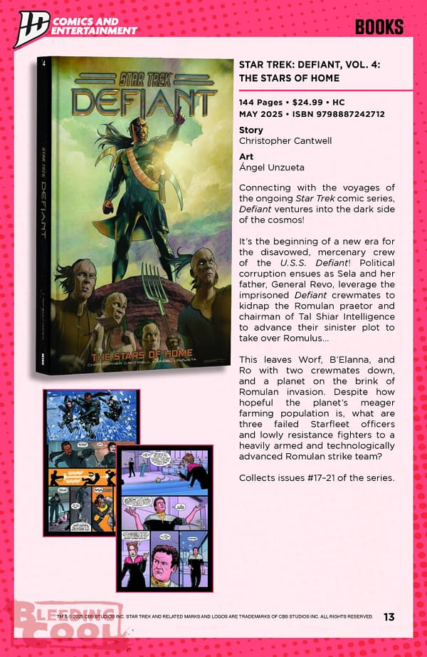 IDW May 2025 Solicits