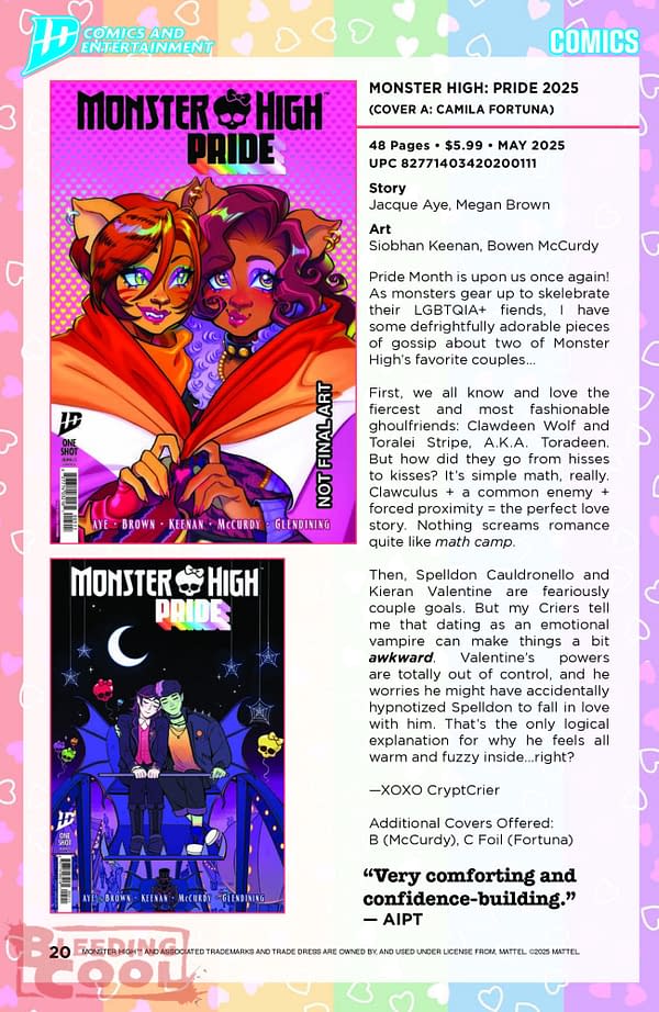 IDW May 2025 Solicits