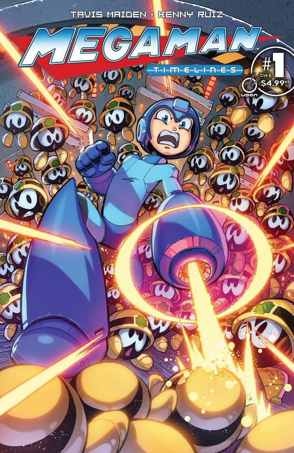 Cover image for MEGAMAN TIMELINES #1 CVR B SOMMARIVA