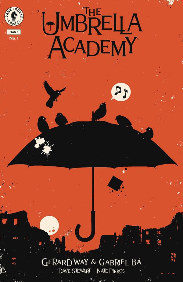 Cover image for UMBRELLA ACADEMY PLAN B #1 CVR F AJA