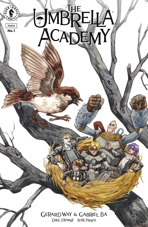 Cover image for UMBRELLA ACADEMY PLAN B #1 CVR G THOMPSON