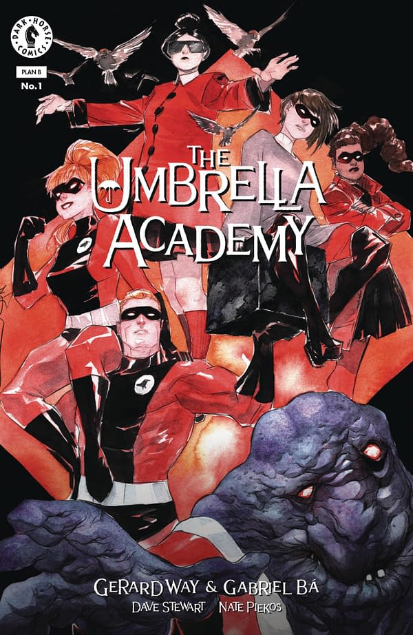 Cover image for UMBRELLA ACADEMY PLAN B #1 CVR H NGUYEN