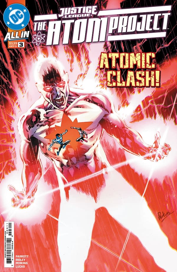 Cover image for Justice League: The Atom Project #3