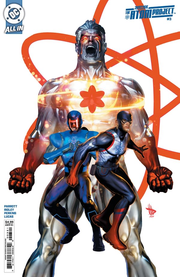 Cover image for Justice League: The Atom Project #3