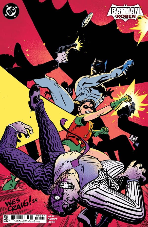 Cover image for Batman and Robin: Year One #6