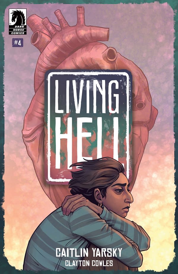 Cover image for LIVING HELL #4 CLAYTON COWLES COVER