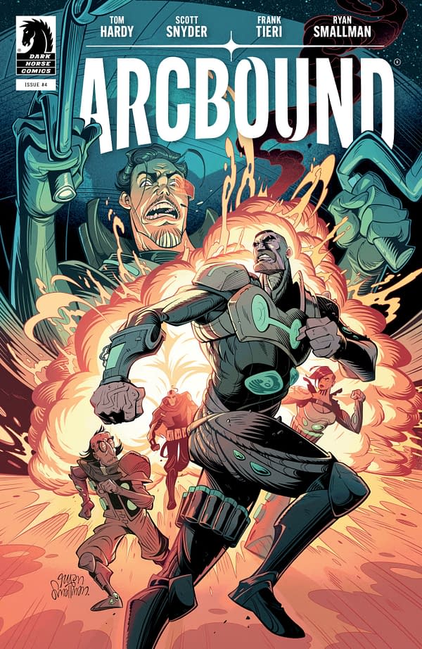 Cover image for ARCBOUND #4 TOM HARDY COVER