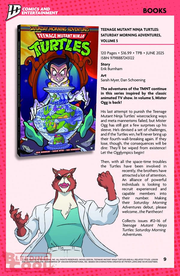 IDW June 2025 Solicits