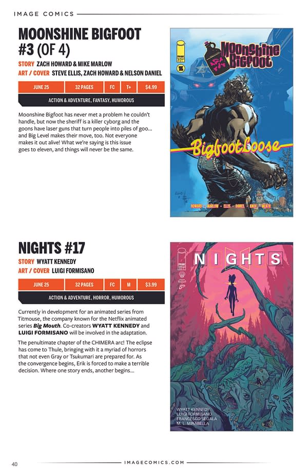 Image Comics Full June 2025 Solicits