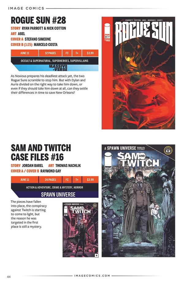 Image Comics Full June 2025 Solicits