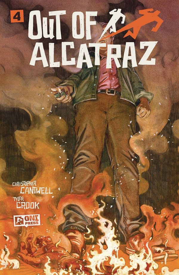 Cover image for OUT OF ALCATRAZ #4 (OF 5) CVR B DOMINGUEZ