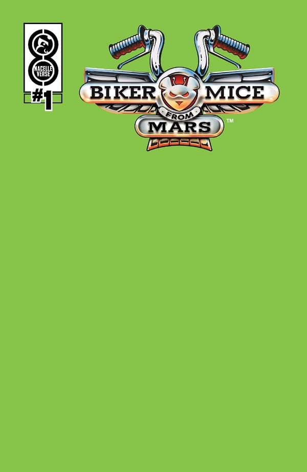 Cover image for BIKER MICE FROM MARS (2025) #1 CVR D MARTIAN GREEN SKETCH