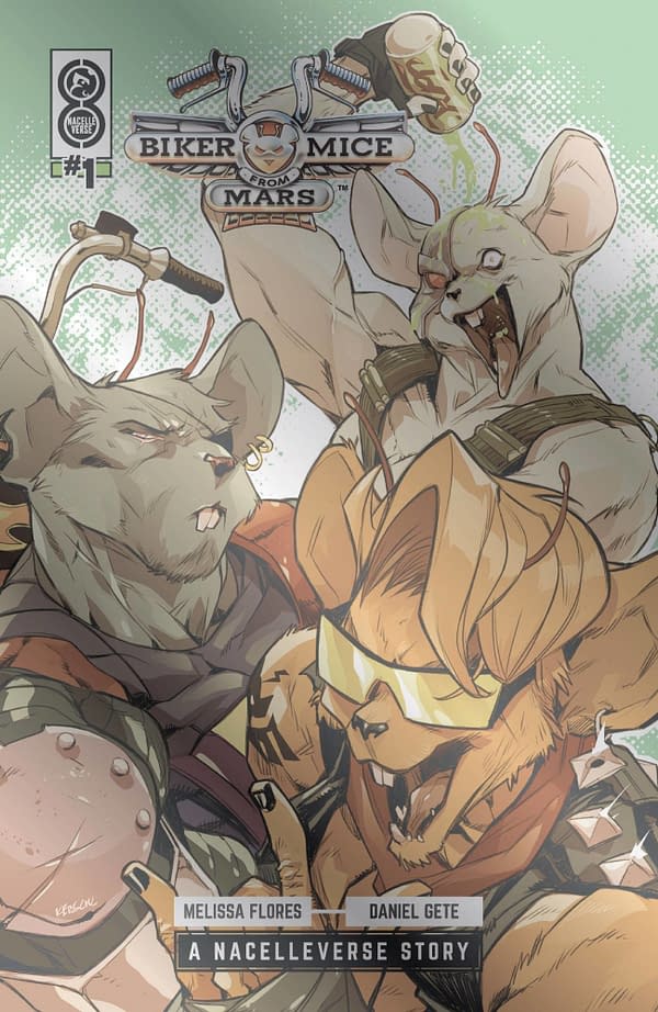 Cover image for BIKER MICE FROM MARS (2025) #1 CVR E FOIL KERSCHL