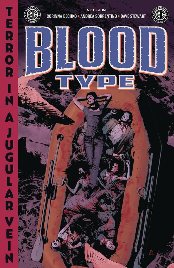 Cover image for EC BLOOD TYPE #1 CVR B SORRENTINO (MR)