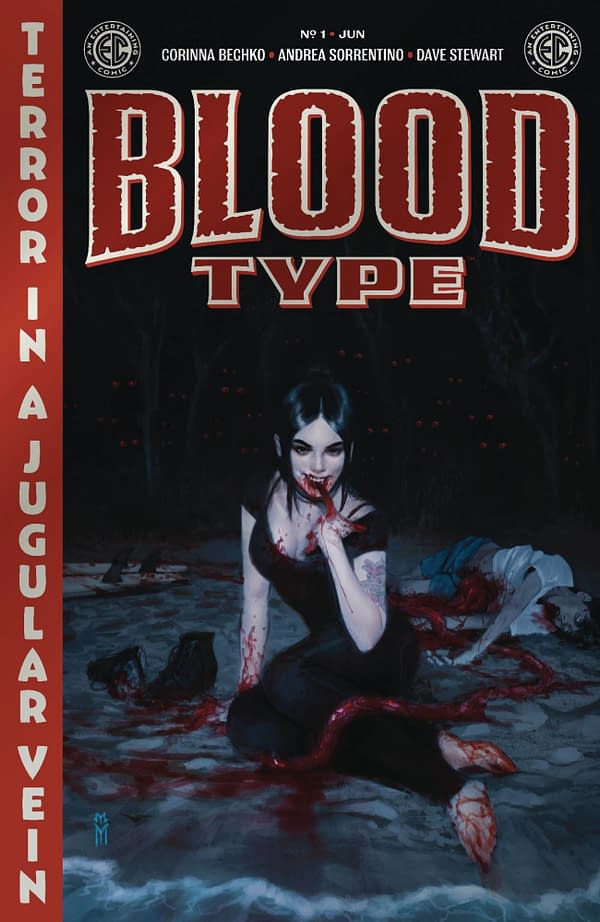 Cover image for EC BLOOD TYPE #1 CVR C FOIL MERCADO (MR)