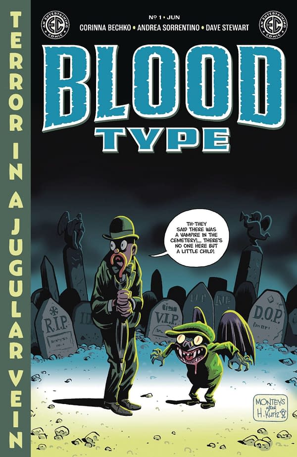 Cover image for EC BLOOD TYPE #1 CVR D 10 COPY INCV EC HOMAGE (MR)